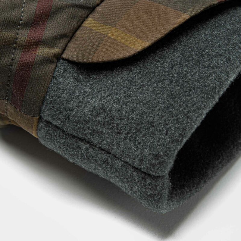 Cloud7 Dackelmantel Brooklyn Waxed Tartan Detail 2